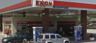 GetCoins - Bitcoin ATM - inside of Exxon