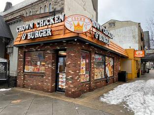 GetCoins - Bitcoin ATM - inside of Crown Chicken & Burger