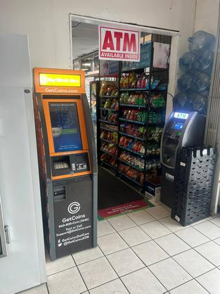 GetCoins - Bitcoin ATM - inside of Ricky's Liquor