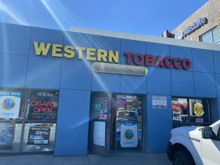 GetCoins - Bitcoin ATM - inside of Western Tobacco Vape & Cigar